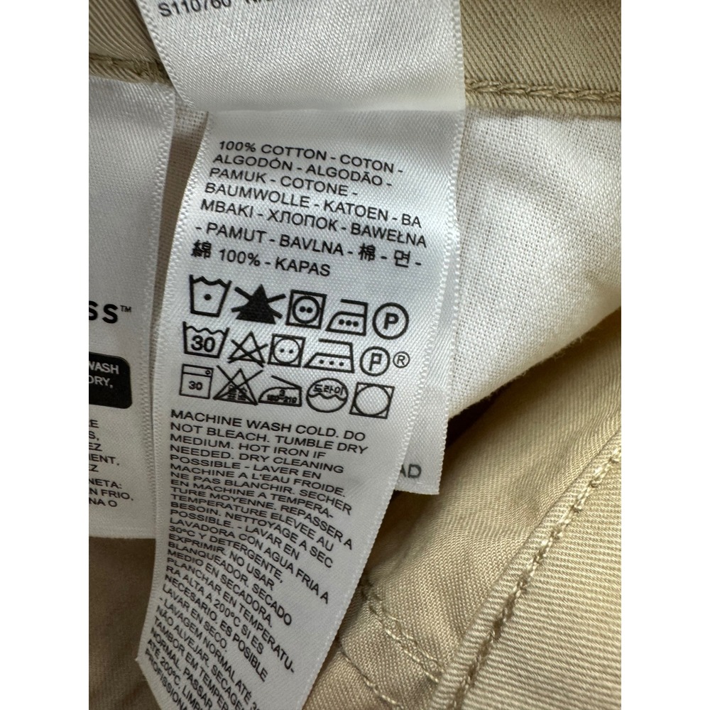 Levis 94 Baggy Cargos Tan Khaki Mid Rise Loose Fit Pants Womens 29x30 - Picture 6 of 16